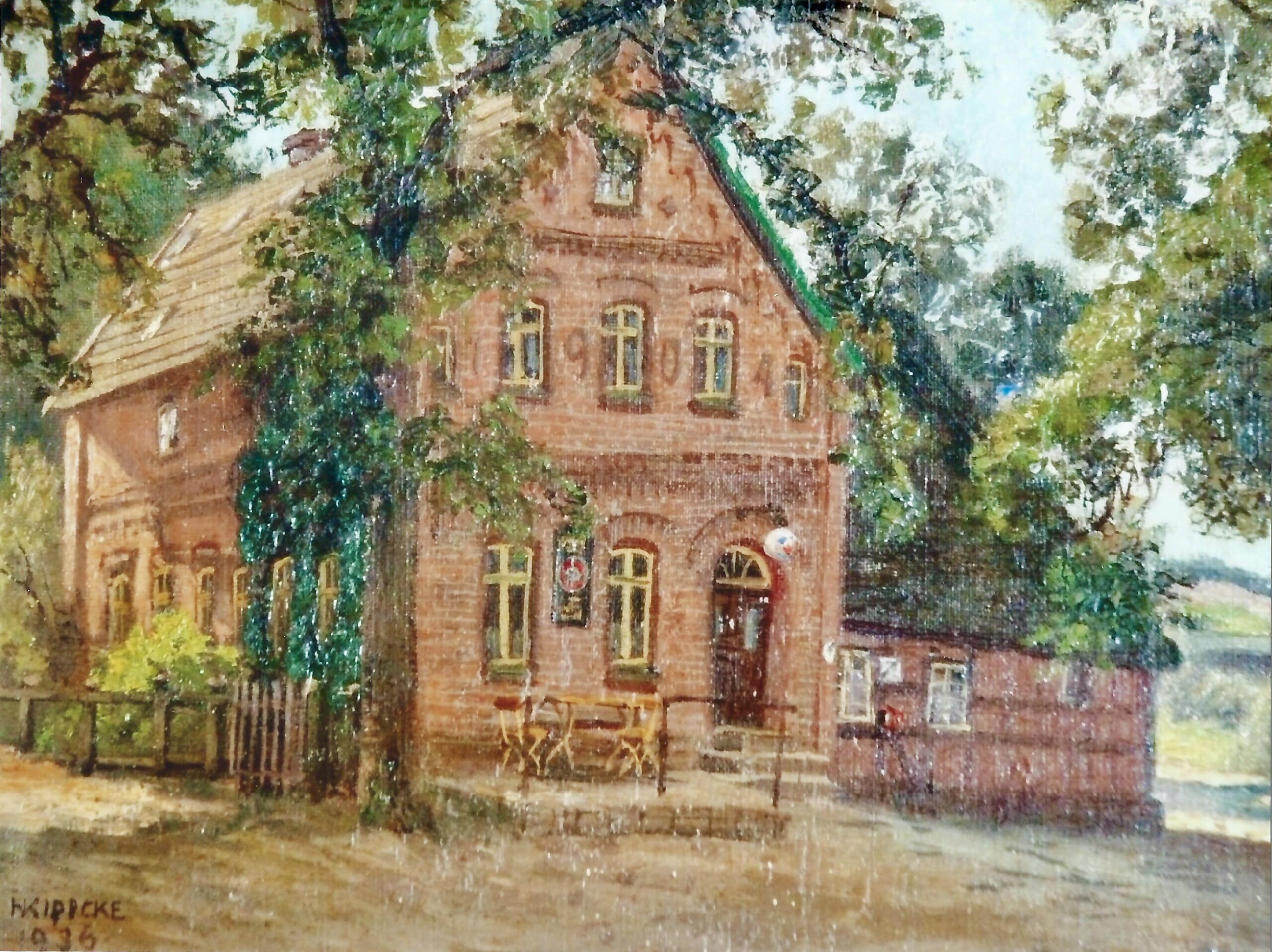 Gemälde von Studtmanns Gasthaus