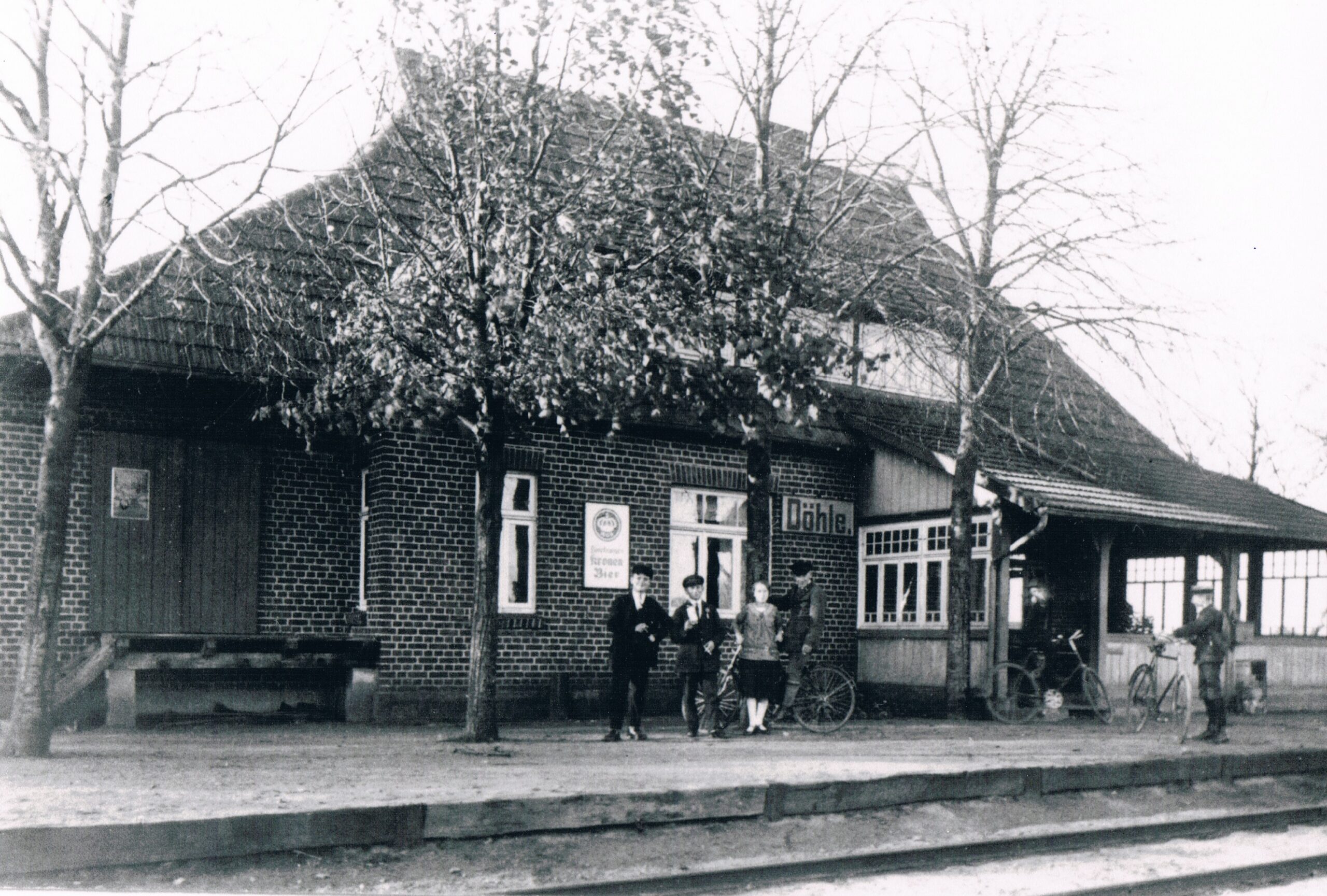 Bahnhof Döhle 1920