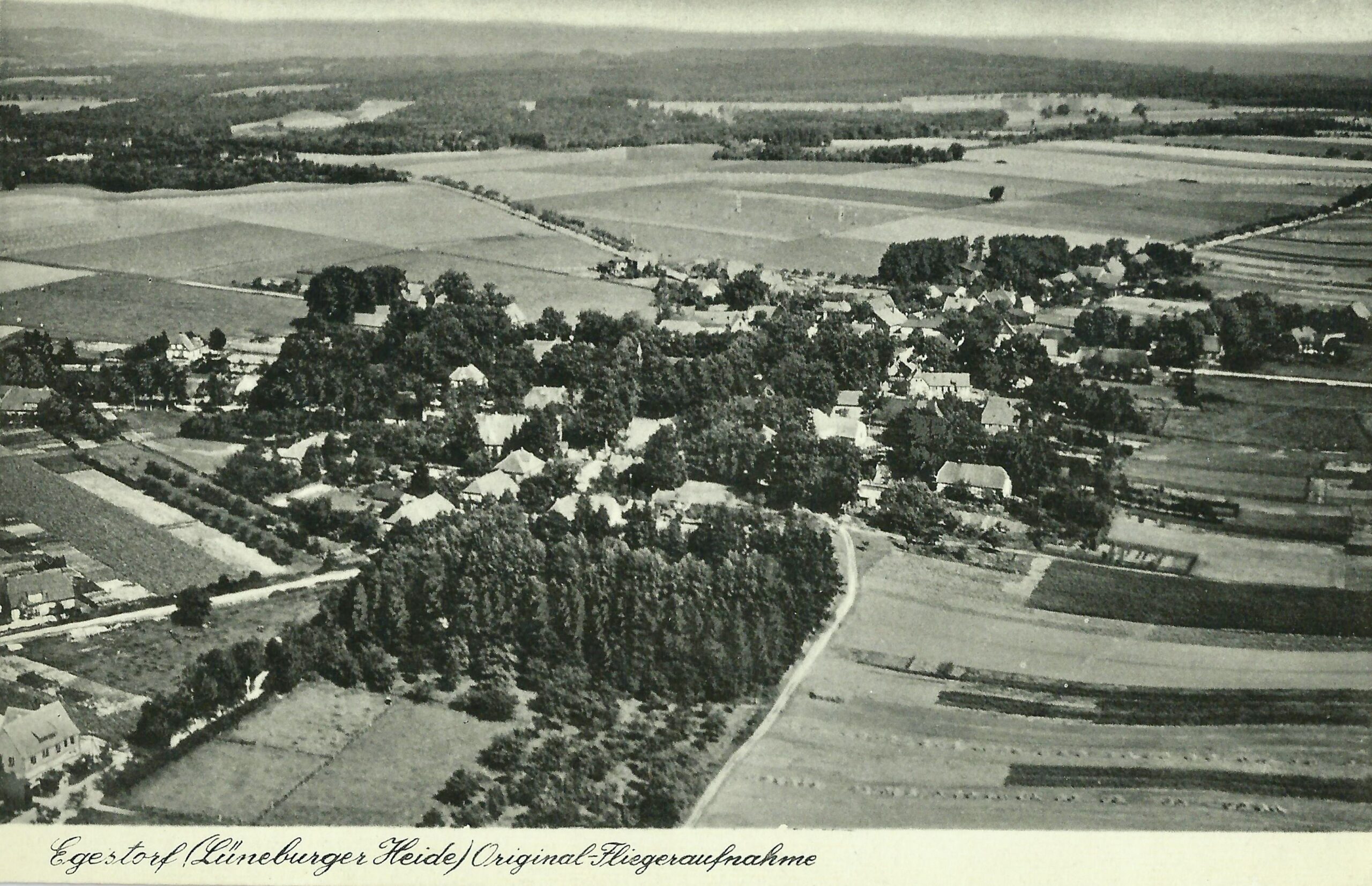 Ein Luftbild aus 1937